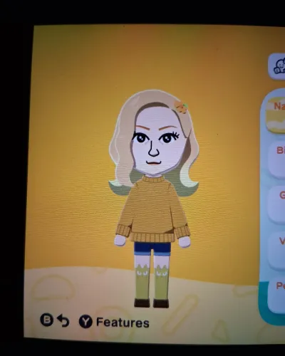 Mii portrait of Starlight