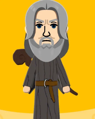 Mii-Porträt von Gandalf