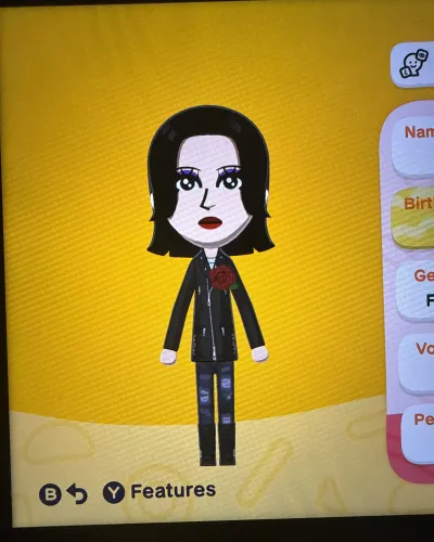 Mii portrait of Nana