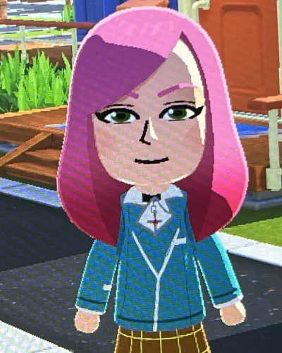 Mii portrait of Moka Akashiya