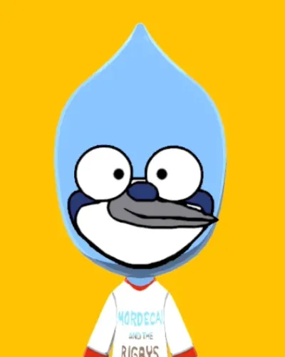 Mii-Porträt von Mordecai