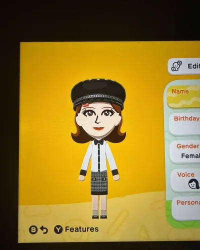 Mii portrait of Hachi