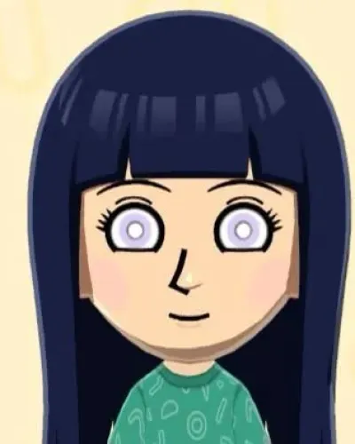 Mii portrait of Hinata