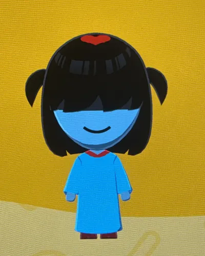 Mii-Porträt von Aqua