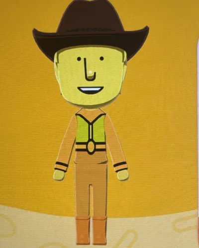 Mii-Porträt von Yellow
