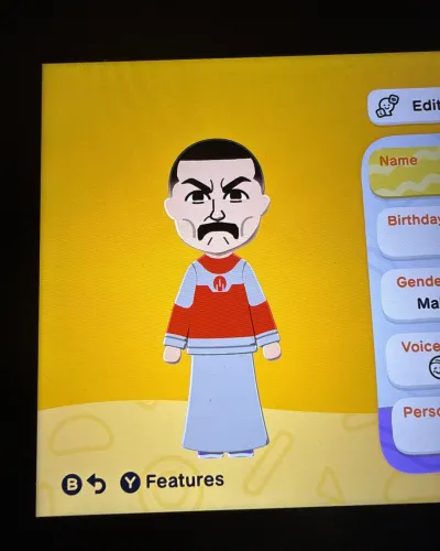 Mii portrait of Thragg