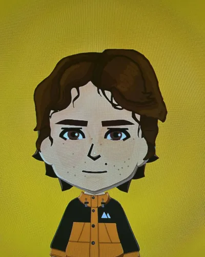 Mii-Porträt von Oscar Piastri