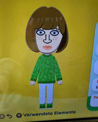 Mii-Porträt von Maxine Caulfield