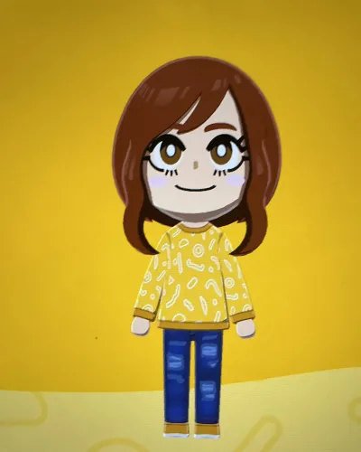Mii-Porträt von Ochaco Uraraka