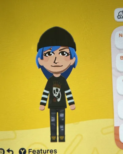 Mii-Porträt von Chloe Price