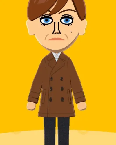 Mii-Porträt von Philomena Cunk