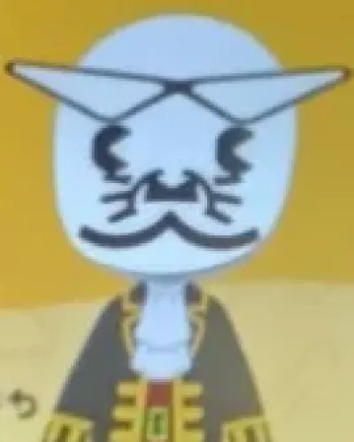 Mii-Porträt von A cartoon cat (with just eyes Customization)