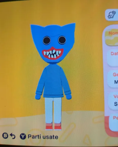 Mii-Porträt von Huggy wuggy