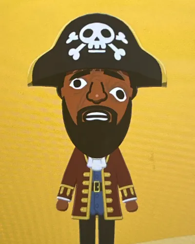 Mii-Porträt von Captain Clark