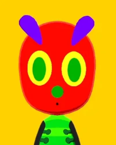 Mii-Porträt von Hungry Caterpillar