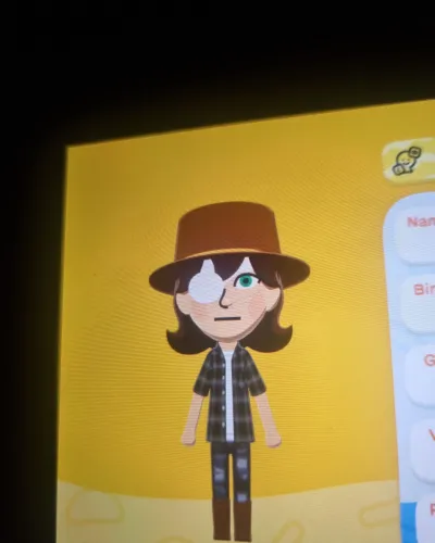 Mii-Porträt von Carl Grimes