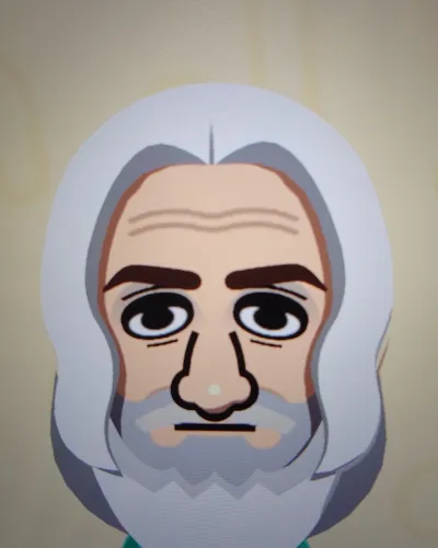 Mii-Porträt von Gandalf