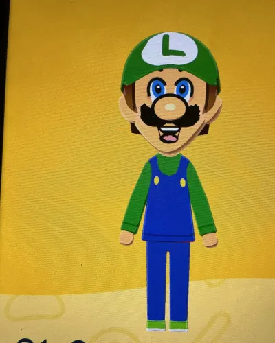 Mii-Porträt von Luigi