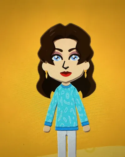 Mii-Porträt von Pauline