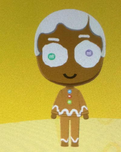 Mii-Porträt von Gingerbread girl