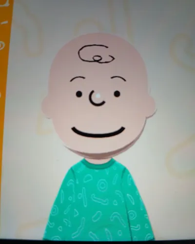 Mii-Porträt von Charlie Brown