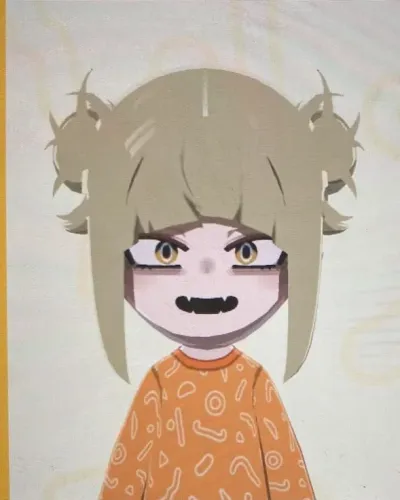 Mii-Porträt von Himiko toga