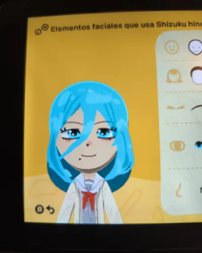 Mii-Porträt von Shizuku Hinomori