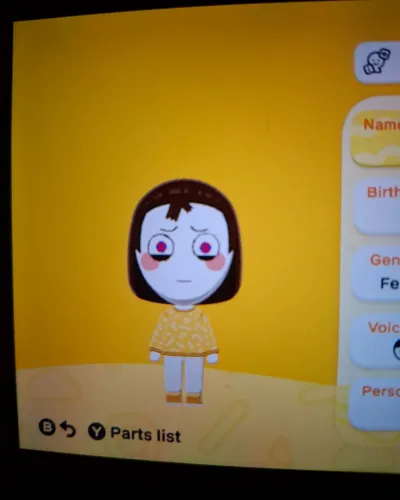 Mii-Porträt von Pomni