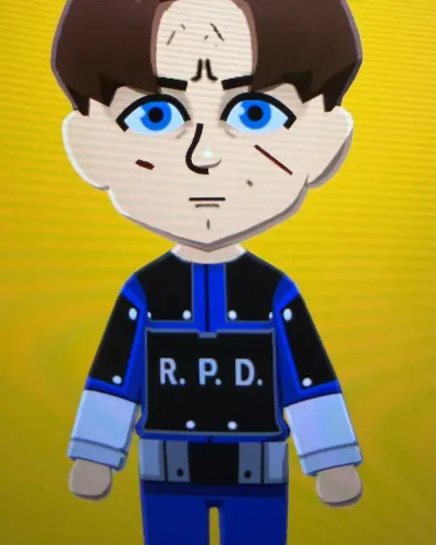 Mii-Porträt von Leon Kennedy