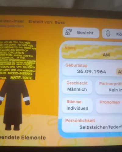 Mii-Porträt von Am