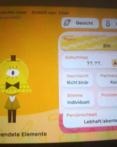 Mii-Porträt von Bill cypher