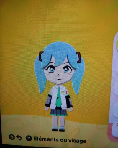 Mii-Porträt von Miku