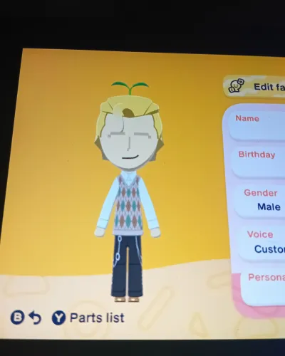 Mii-Porträt von Flowery