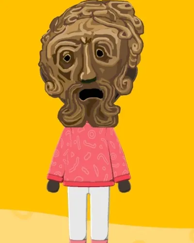 Mii-Porträt von Mask of the father (dark souls) / giantdad