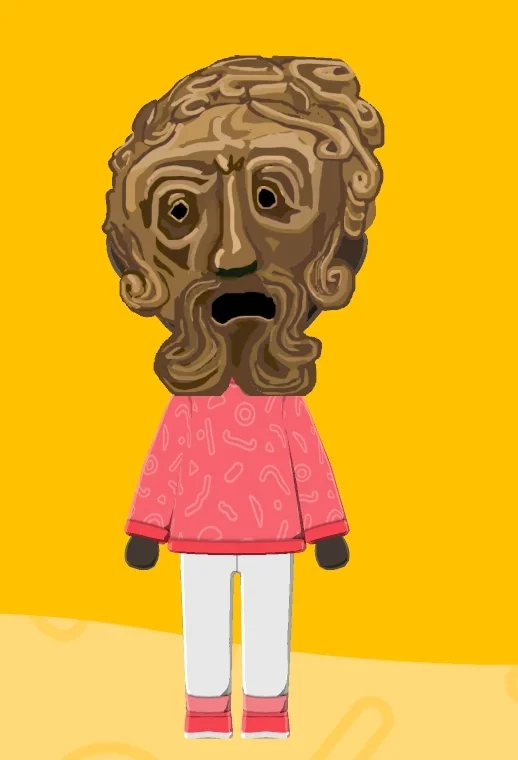 Mii portrait of Mask of the father (dark souls) / giantdad