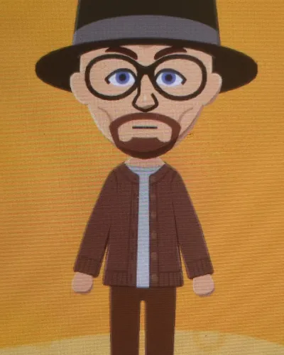 Mii-Porträt von Walter White