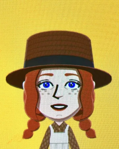 Mii-Porträt von Anne Shirley Cuthbert