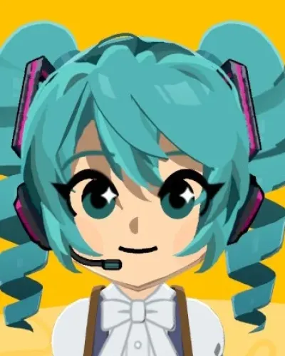 Mii-Porträt von Hatsune Miku