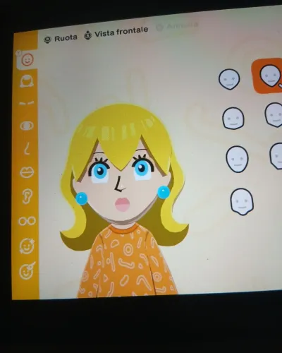 Mii-Porträt von Princess peach