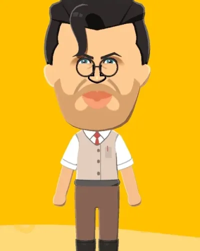 Mii-Porträt von Tf2 Medic - the fantastic doctor plastic