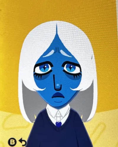 Mii-Porträt von Blue Diamond