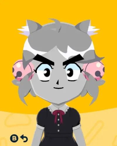 Mii-Porträt von Ghost Mew Mew