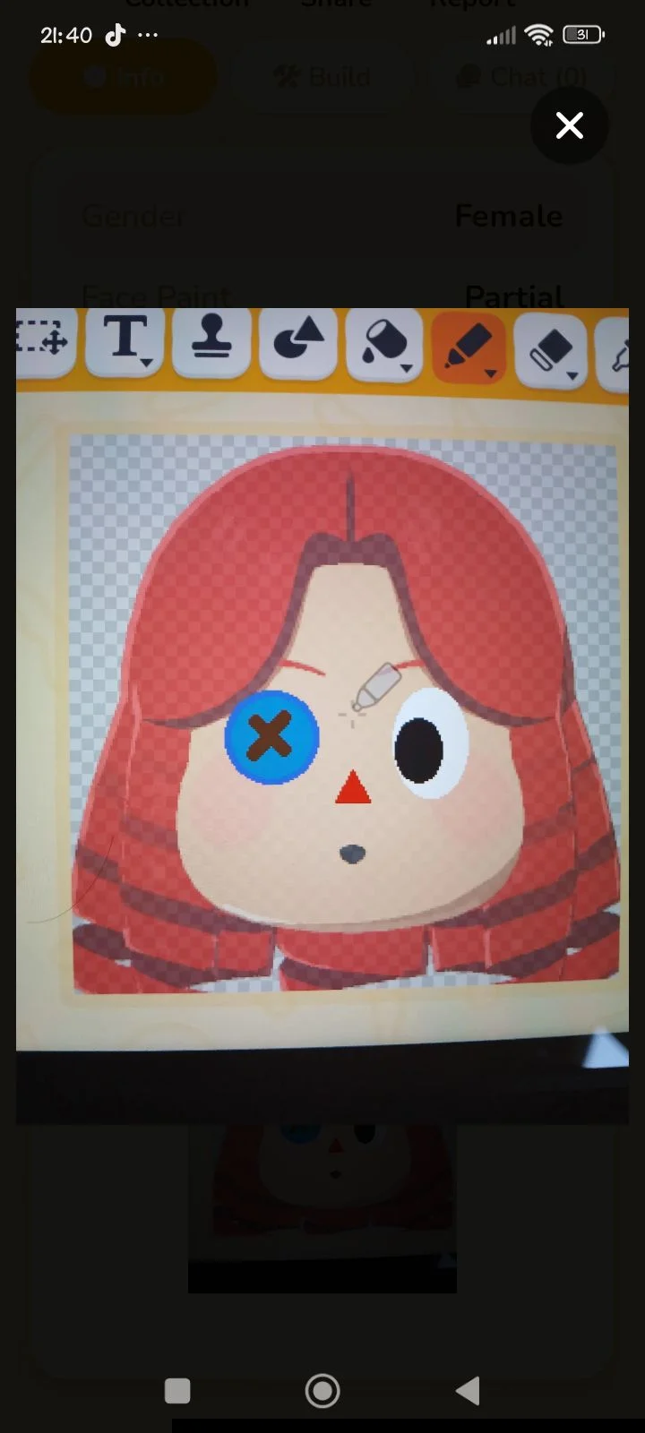 Mii portrait of Рагата