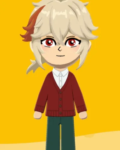Mii-Porträt von Kaedehara Kazuha