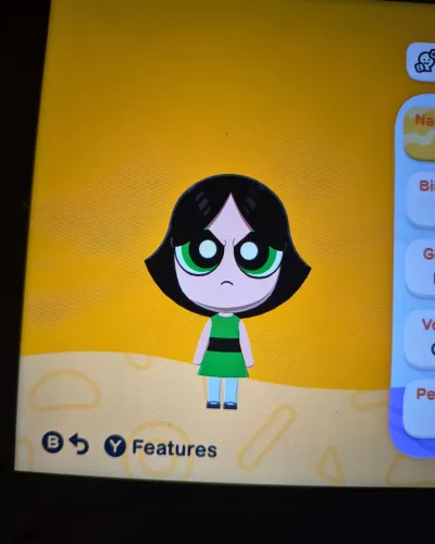 Mii-Porträt von Buttercup