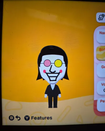 Mii-Porträt von Spamton