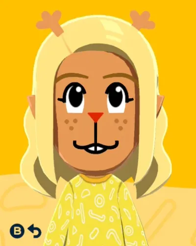 Mii portrait of Noelle
