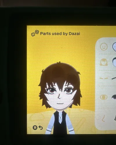 Mii-Porträt von Dazai