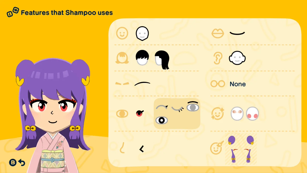 Shampoo (Ranma) Mii Design - Full Guide | Tomodachi Plaza