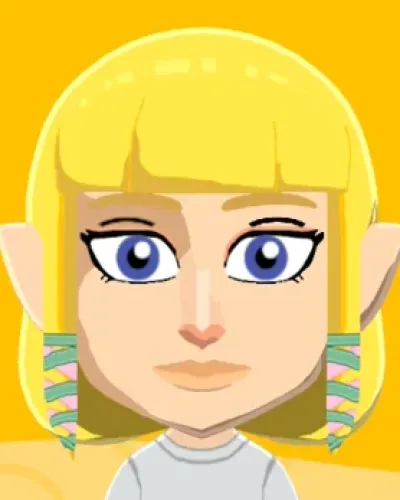 Mii-Porträt von Zelda - Skyward Sword